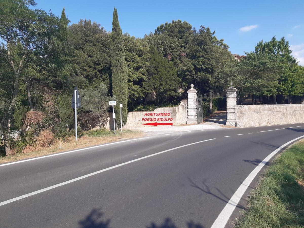 Agriturismo Poggio Ridulfo Volterra Luaran gambar